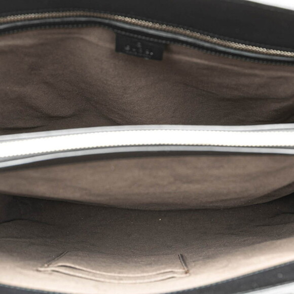 GUCCI Black Leather Shoulder Bag - Picture 5 of 10
